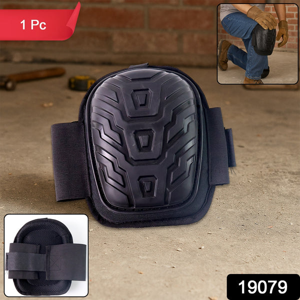 Heavy-duty Work Knee Pad With Shock-resistant Shell  Adjustable Straps (1 Pc) - Trendex