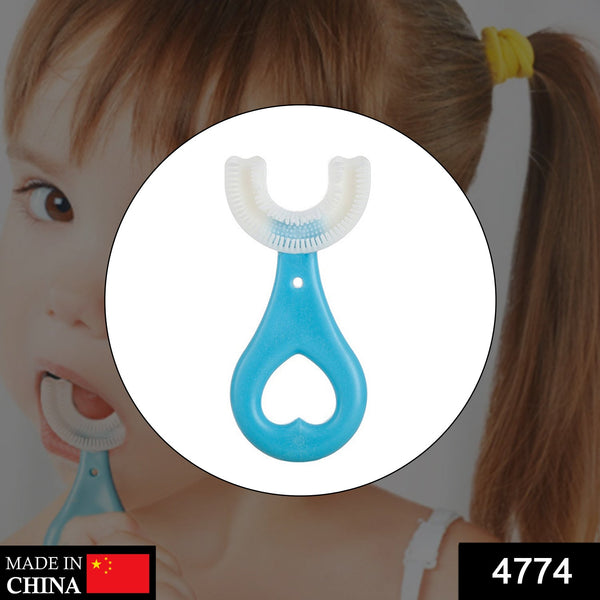 4774 Kids U S Tooth Brush Used In All Kinds Of Household Bathroom Places For Washing Teeth Of Kids Toddlers And Childrens Easily And Comfortably. - Trendex