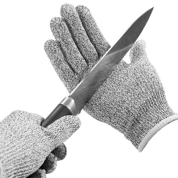 0677 Anti Cutting Resistant Hand Safety Cut-proof Protection Gloves  (Multicolour) - Trendex