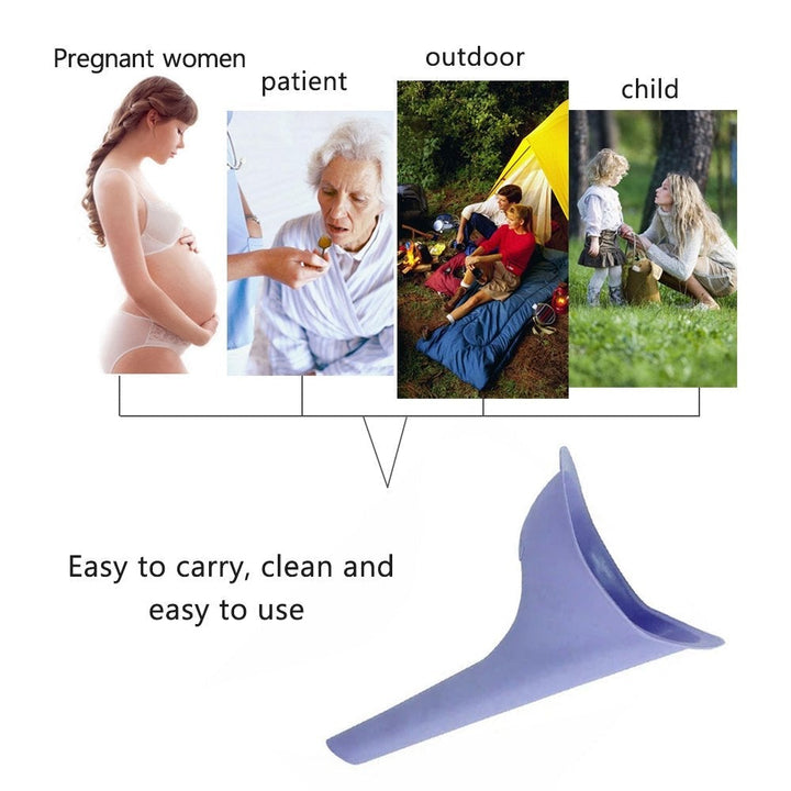 6113 Portable Stand Pee Used For Peeing For Women Both Of Us During Emergencies And Requirements. - Trendex