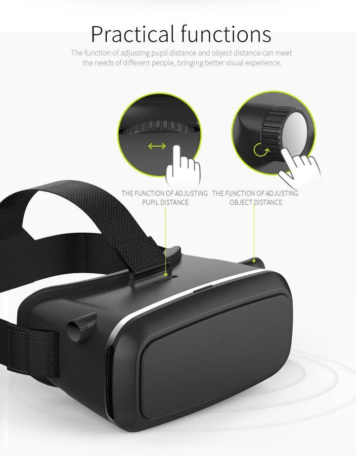 1447 Vr Pro Virtual Reality 3d Glasses Headset - Trendex