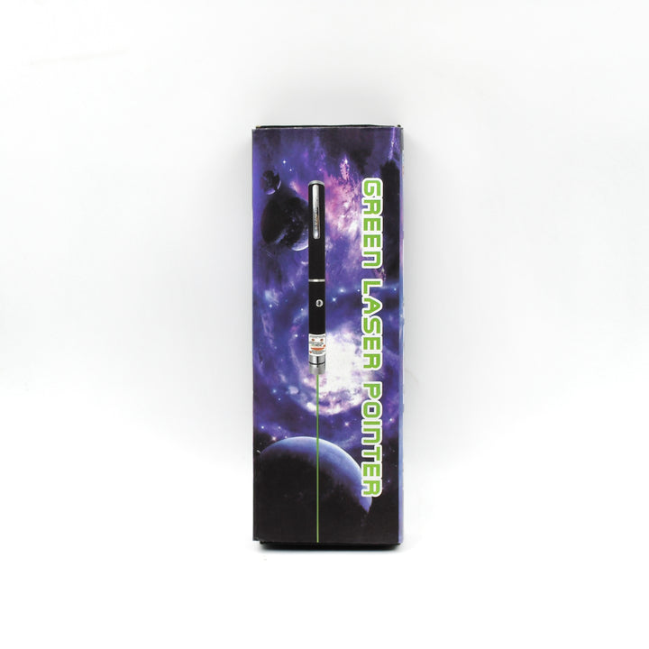 4399 Green Multipurpose Laser Light Disco Pointer Pen Beam With Adjustable Antena Cap To Change Project Design - Trendex