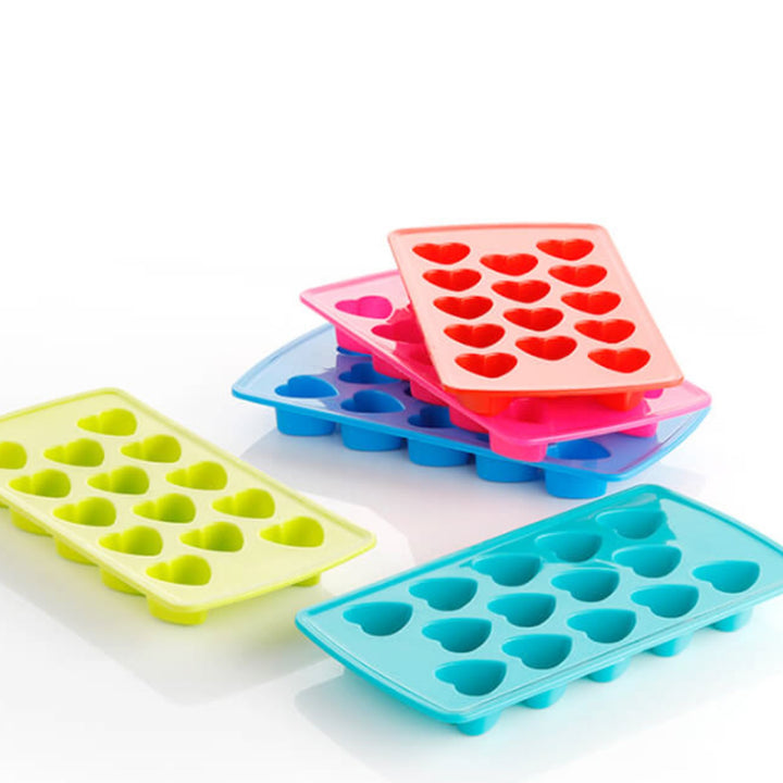 1133  Heart Shape Ice Cube Tray - Trendex