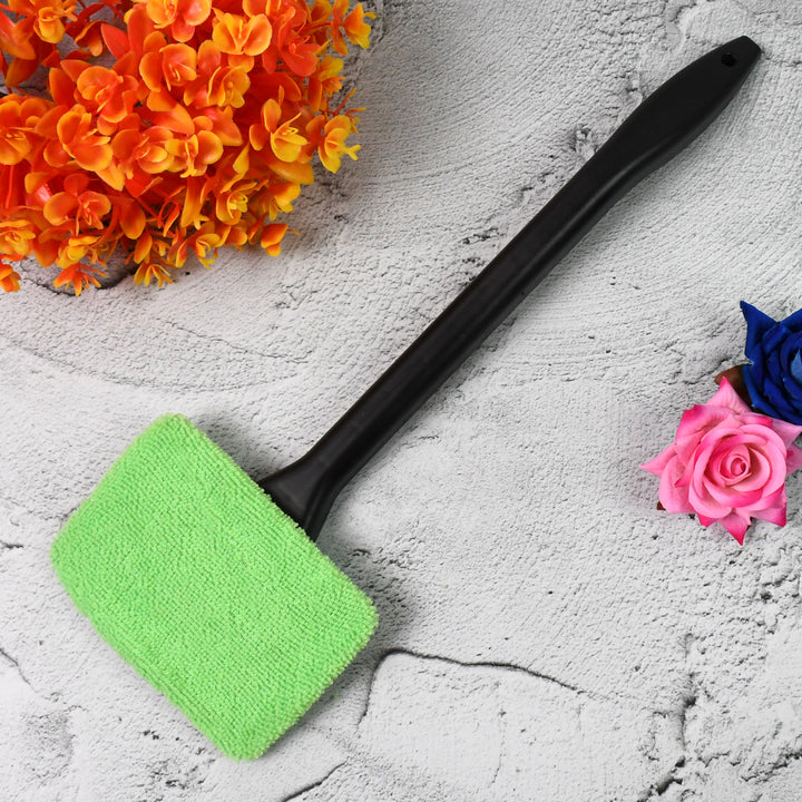 Windshield Clean Car Glass Cleaner Wiper With 1 Extra Microfiber Cloth (1 Pc  38 Cm Long) - Trendex