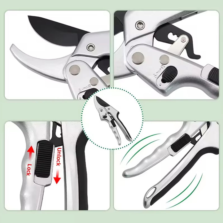 Pruning Shear Garden Shear Steel Hand Shears 20 Cm  8 Inch (1 Pc) - Trendex