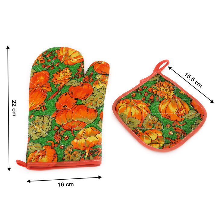 2770 Professional Cotton Oven Mitt Gloves - Trendex