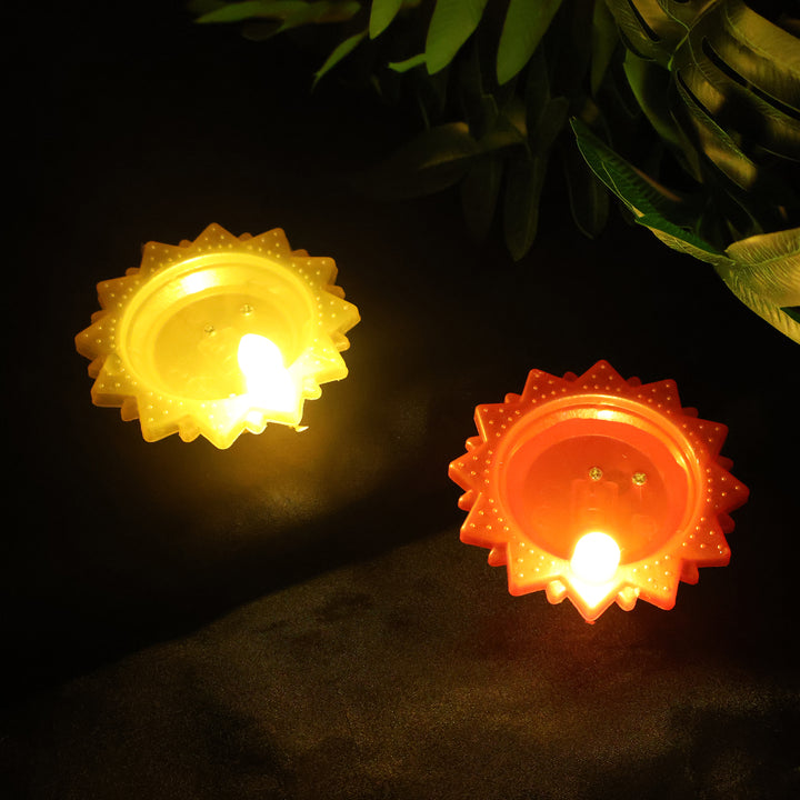Water Sensor Led Diya Set (6 Pc) - Trendex