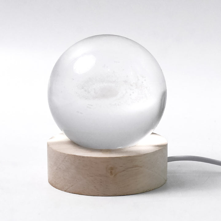3d Crystal Ball Lamps With Base (1 Pc) - Trendex
