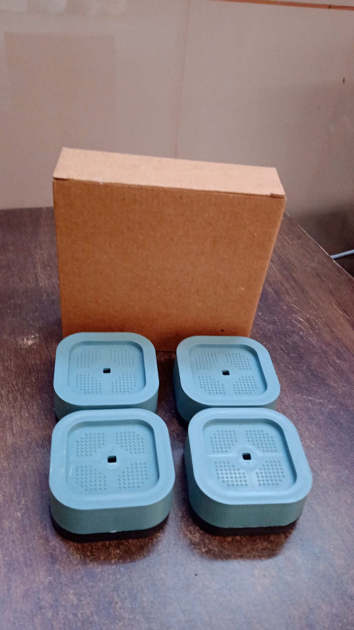 Plastic Washing Machine Feet Pads (Set Of 4 Pc) - Trendex