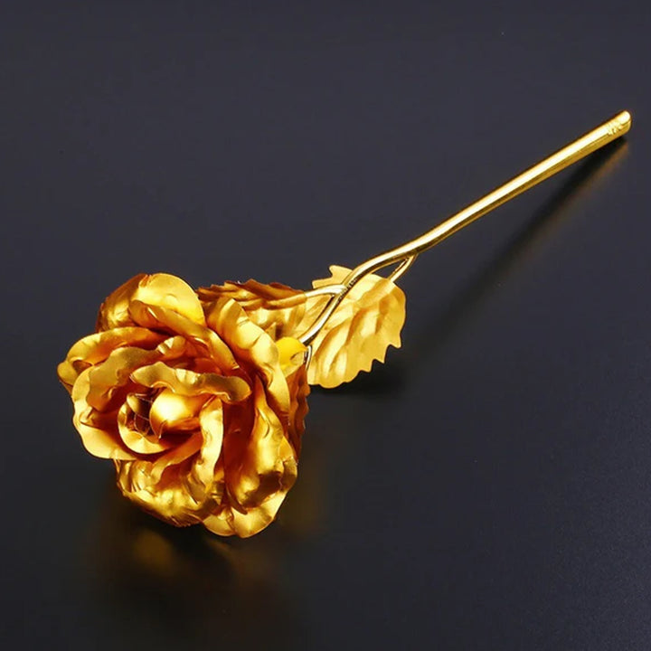 Golden Rose  Necklace Set Perfect Gift Set - Trendex