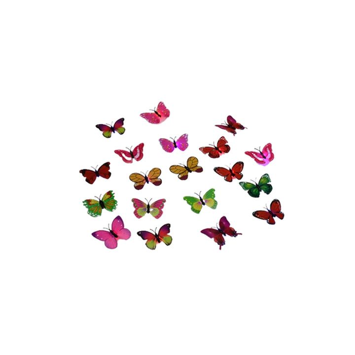 6497 Butterfly 3d Night Lamp Comes With 3d Illusion Design Suitable For Drawing Room Lobby. (Pack Of 50) - Trendex