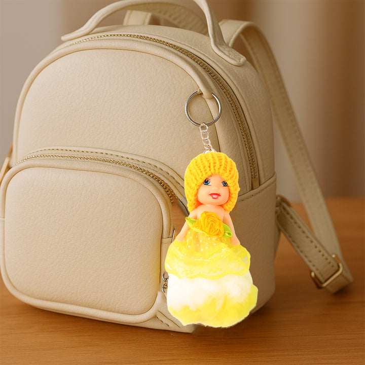 Multifunction Doll Rakhi For Kids  Cute Soft Toy Rakhi With Keychain Use  Decorative Fancy Rakhi Cum Keyring For Boys  Girls - Trendex