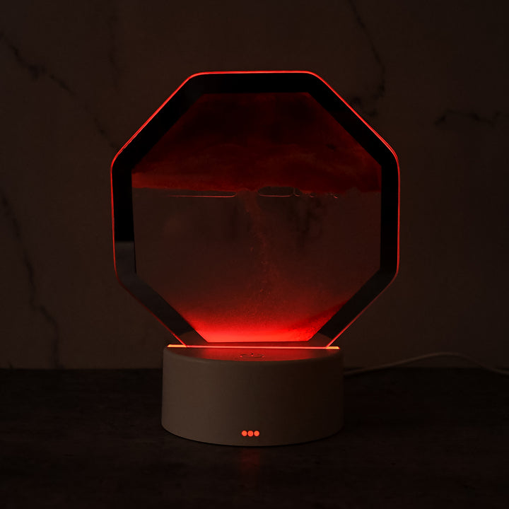 Led Moving Sand Art Table Lamp (1 Set) - Trendex