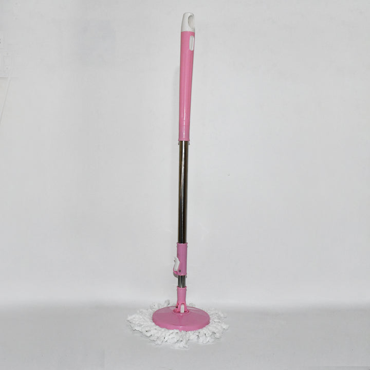 0842 Home Cleaning - Stainless Steel 360 Degree Rotating Pole Microfiber Mop Rod Stick - Trendex