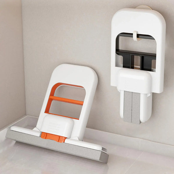Scratch-Safe Compact Dual Texture Sponge Mop
