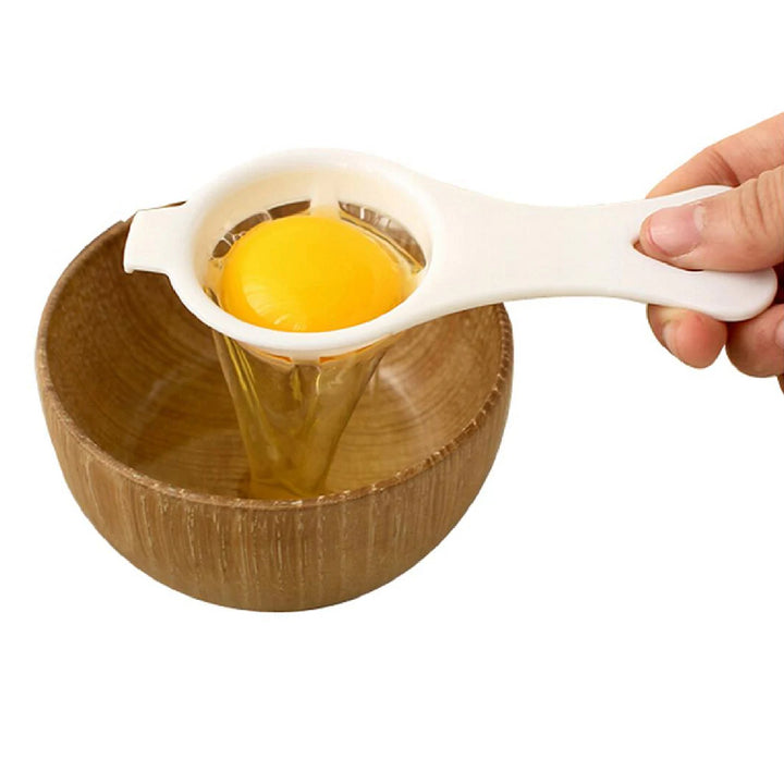 2885 Egg Yolk Separator Egg White Yolk Filter Separator Egg Strainer Spoon Filter Egg Divider - Trendex