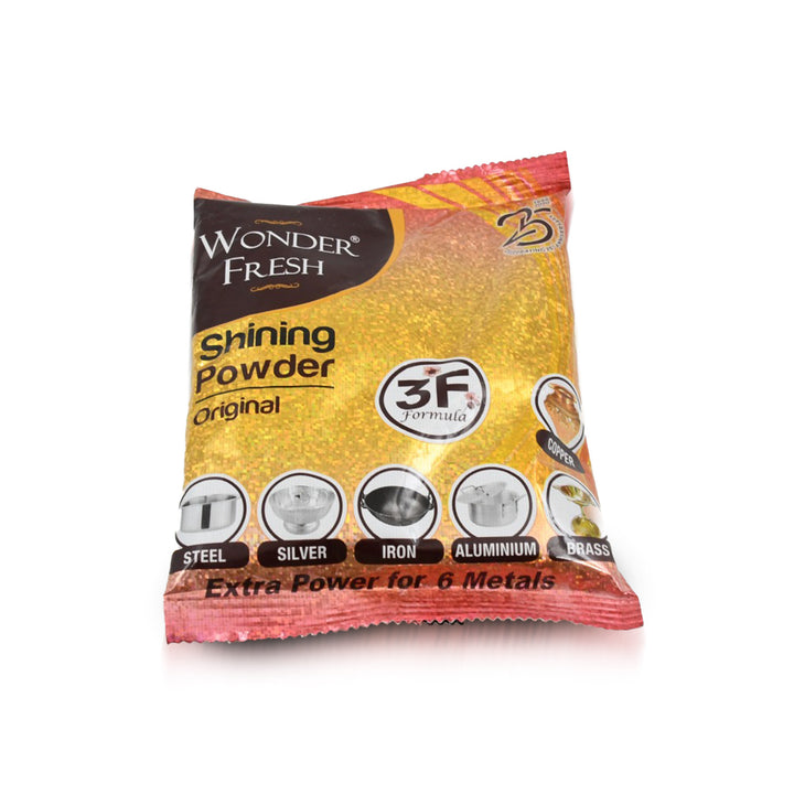 Shining Powder Cleans And Polishes Copper Brass Silver Aluminum Iron And Steel Removes Tarnish And Oxidation (200 Gm) - Trendex