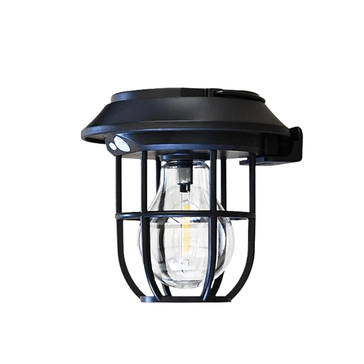 Solar Lantern Wall Lights Fixtures With Motion Sensor (1 Pc) - Trendex