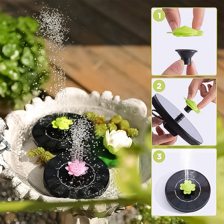 Solar Water Fountain Pump (1 Set) - Trendex