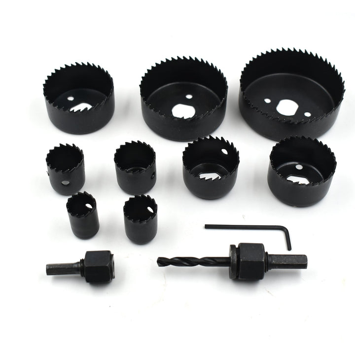 0415 -12 Pcs 19-64mm Hole Saw Kit - Trendex