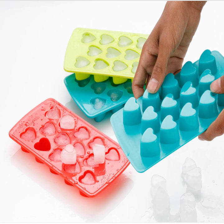 1133  Heart Shape Ice Cube Tray - Trendex