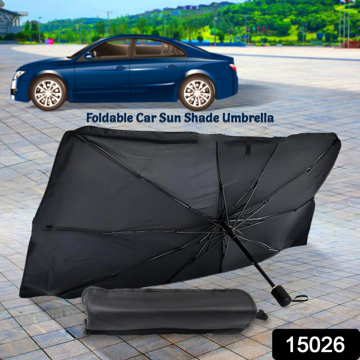 Windshield Umbrella Sun Shade Cover For Car (1 Pc) - Trendex