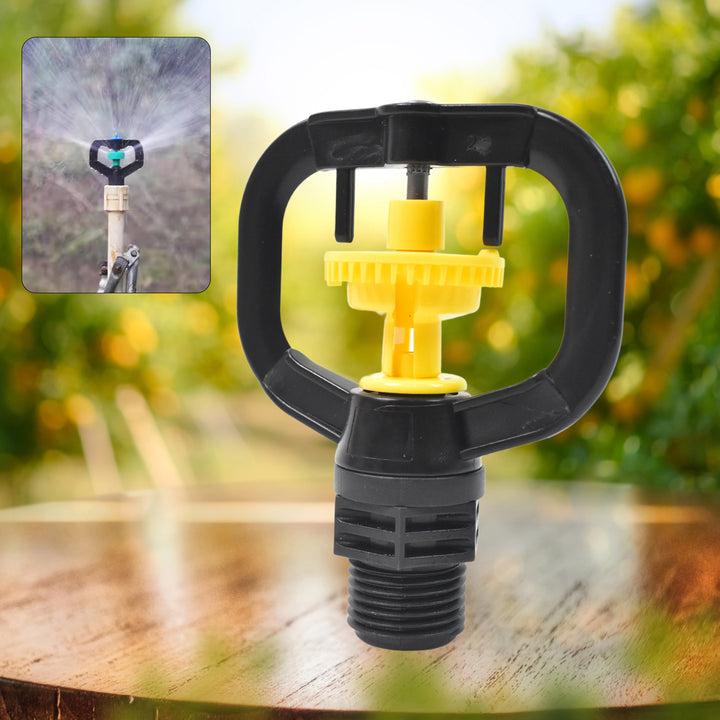 Rotating Irrigation Sprinkler Plastic Spray Nozzle (1 Pc) - Trendex