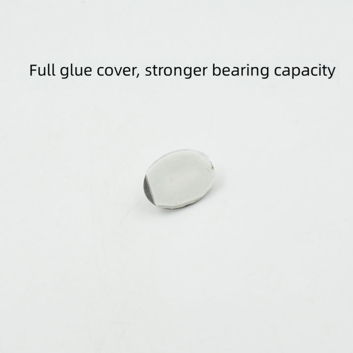 9417 Multipurpose Small Stainless Steel Wall Hanging Hook 36 Pc Self Adhesive Stainless Steel Heavy Duty Wall Hooks For Hanging Clothes Calender Bathroom Tiles Kitchen Key Hange (36 Pc Set) - Trendex