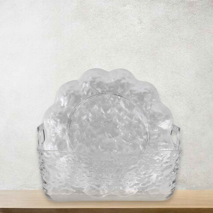 9 In 1 Plastic Bowl With Serving Tray  Plates Set