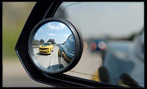1512 Blind Spot Round Wide Angle Adjustable Convex Rear View Mirror - Pack Of 2 - Trendex