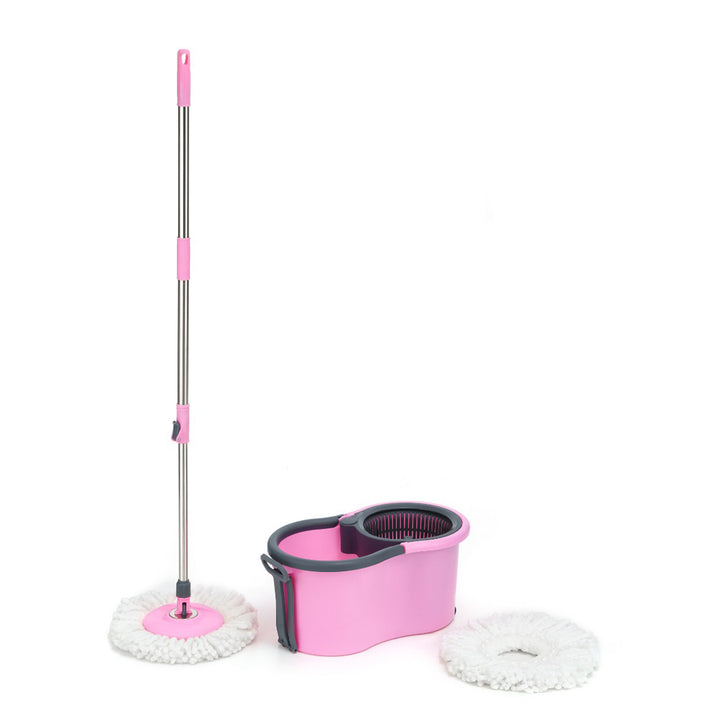 4941 Quick Spin Mop Plastic Spin Bucket Floor Cleaning Easy Wheels  Big Bucket Floor Cleaning Mop With Bucket - Trendex