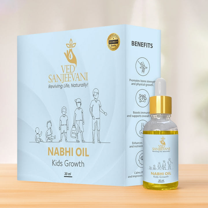 Ved Sanjeevani Nabhi Oil For Kids Growth (30ml  1 Pc) - Trendex