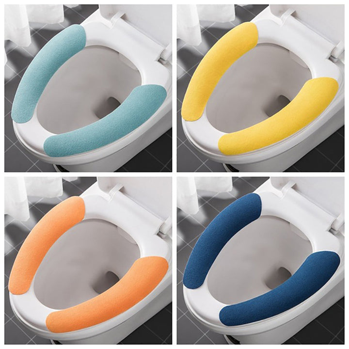 4872 Toilet Seat Cover Toilet Seat Cushion Soft And Warm Washable Toilet Seat Cover Pads Comfortable - Trendex