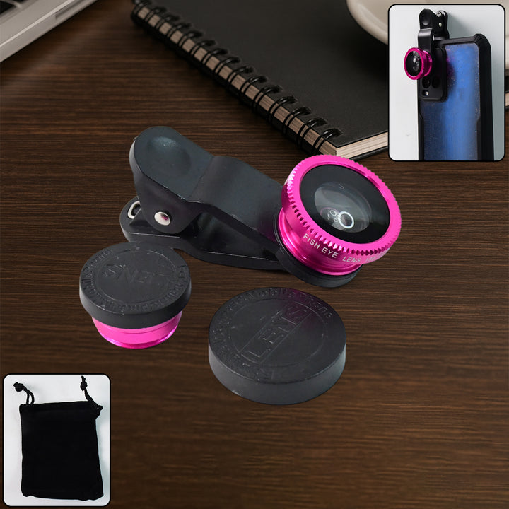 Universal Clip-on Mobile Camera Lens (1 Set) - Trendex