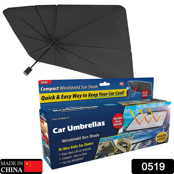 0519 Windshield Umbrella Sun Shade Cover Visor Sunshades Reviews Automotive Front Sunshade Fits Foldable Windshield Brella Various Heat Insulation Shield For Car - Trendex