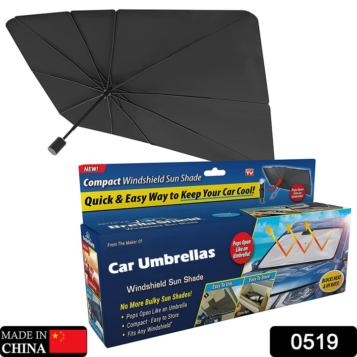 0519 Windshield Umbrella Sun Shade Cover Visor Sunshades Reviews Automotive Front Sunshade Fits Foldable Windshield Brella Various Heat Insulation Shield For Car - Trendex