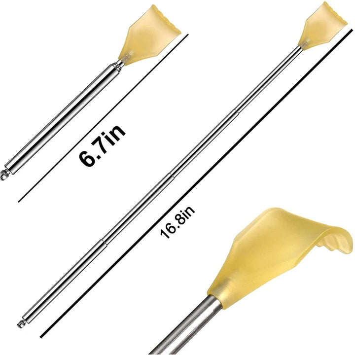 Telescopic Back Scratcher With Plastic Claw (1 Pc) - Trendex