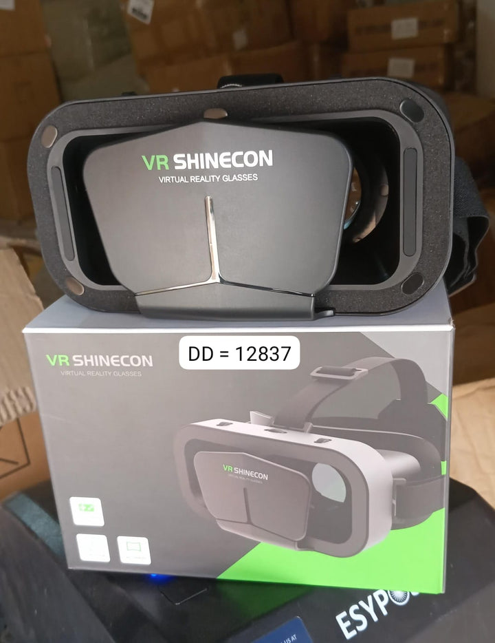 12837 3d Vr Headset Compatible With Iphone  Android Virtual Reality Vr Goggles For 3d Vr Movies Video Games (1 Pc) - Trendex