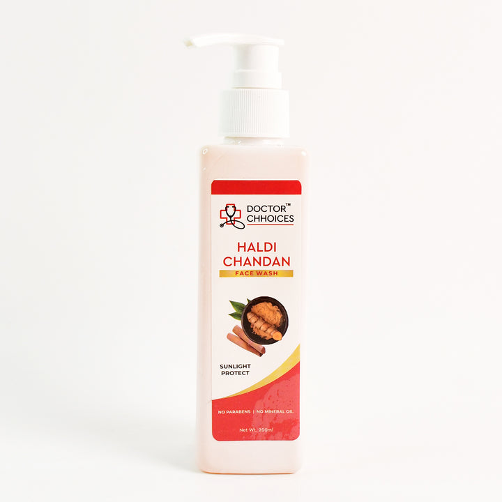 Doctor Chhoices Haldi Chandan Face Wash 200 Ml (1 Pc) - Trendex