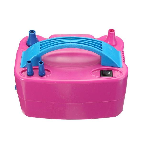 1599 Portable Dual Nozzle Electric Balloon Blower Pump Inflator - Trendex