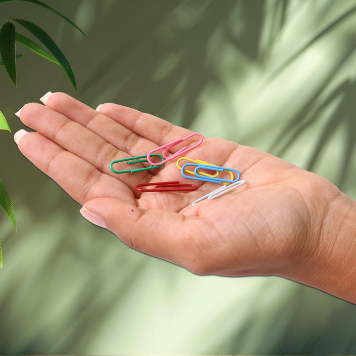 Multicolor-coated Paper Clips Approx (250pc Set) - Trendex