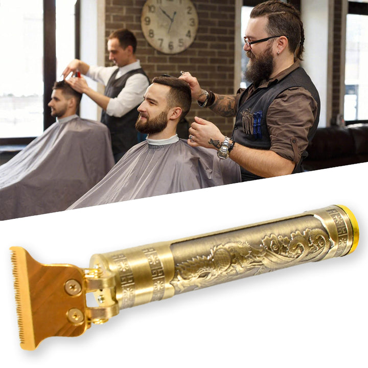 12702 Hair Trimmer For Men Hair Style Trimmer Professional Hair Clipper Electric Shaving Machine Dry Shaving For Men - Hair Shaving And Trimming Beard With 4 Adjustable Blade Clipper Oil Cleaning Brush - Trendex