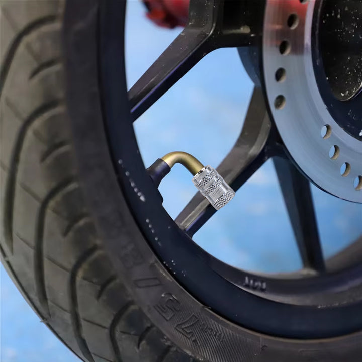 Tire Valve Stem Caps Fit For Genesis Cars. Air Valve Caps Suit For Most Car Truck Suv Wheel Accessories 4pcs Silver. - Trendex