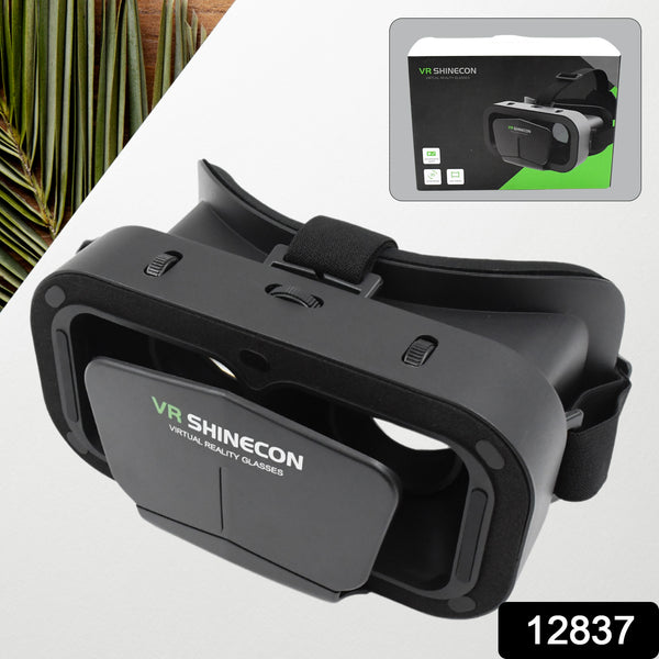12837 3d Vr Headset Compatible With Iphone  Android Virtual Reality Vr Goggles For 3d Vr Movies Video Games (1 Pc) - Trendex