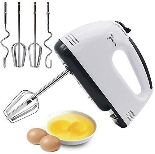 2143 Compact Hand Electric Mixerblender For Whippingmixing With Attachments - Trendex