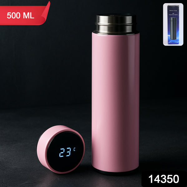Pink Vacuum Insulated Water Bottle (1 Pc  500ml) - Trendex