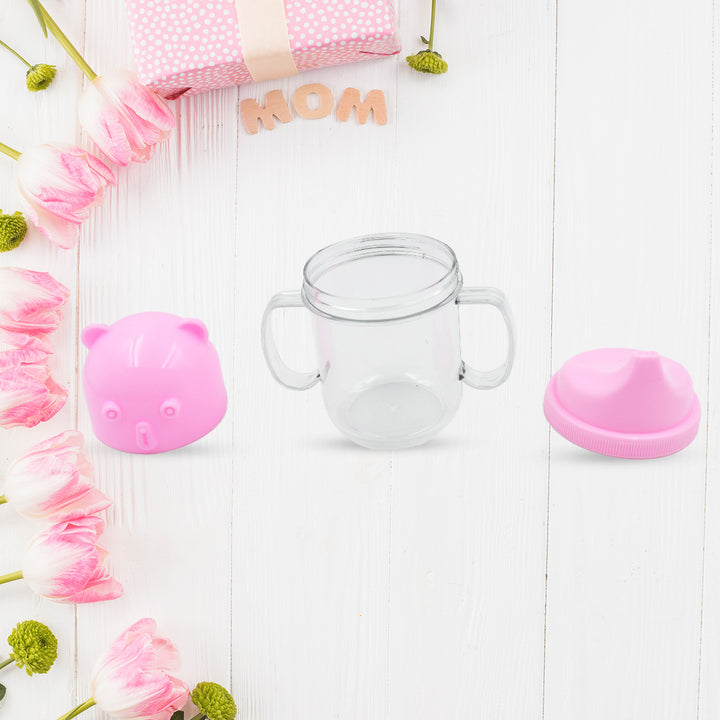 5979 Baby Milk Mug Sippy Cup Baby Mug Leakproof Mug For Kids Lightweight Nursing Dishwasher Safe Mug (250 Ml  1 Pc) - Trendex