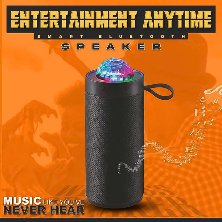 3d Disco Light Sound Bluetooth Speaker (1 Pc) - Trendex