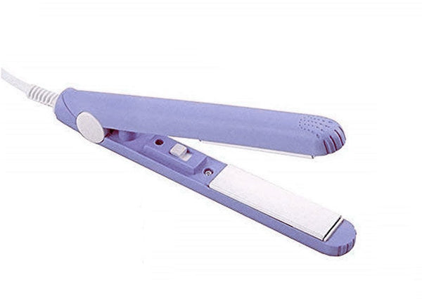 1215 Mini Portable Electronic Hair Straightener And Curler - Trendex