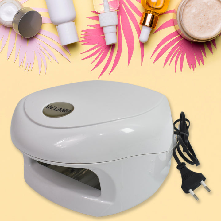 18w Led Uv Lamp Nail Dryer Gel Nail Lamp Nail Polish Curing Lamp (1 Pc) - Trendex